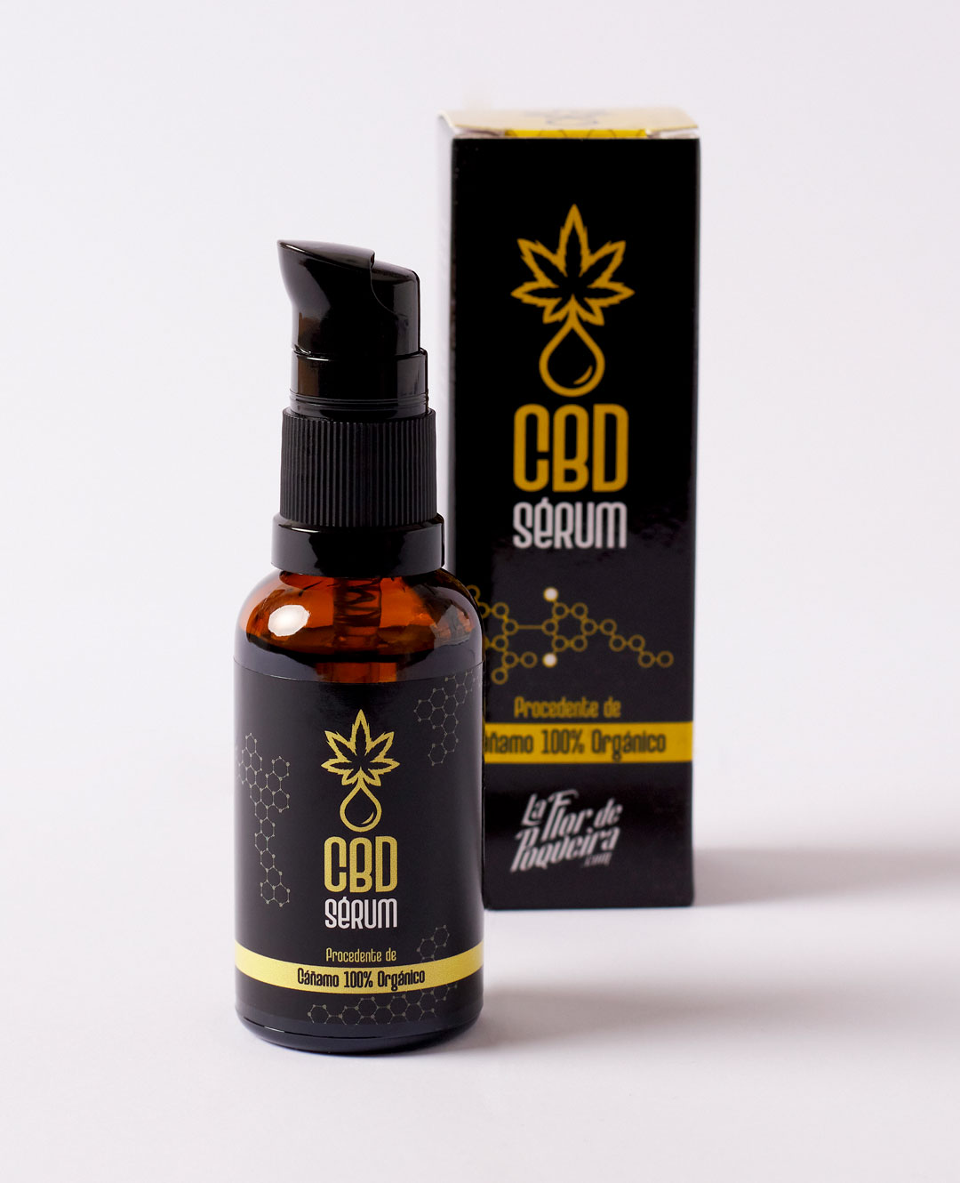 CBD SÉRUM FACIAL La FLor de Poqueira